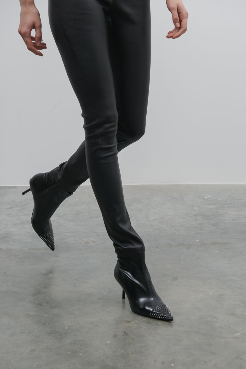 SKINNY LEATHER PANTS