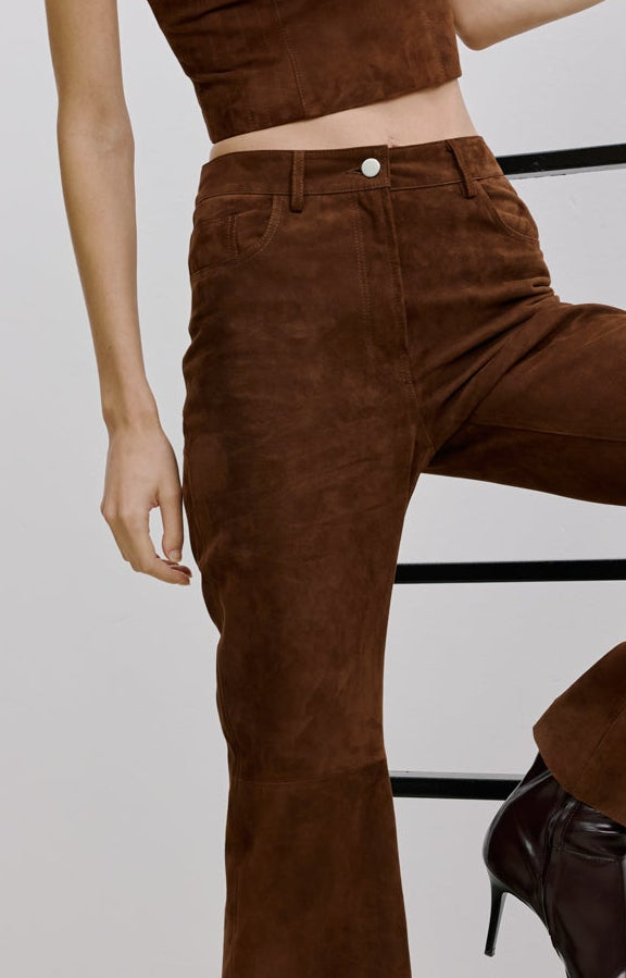 SUEDE PANTS
