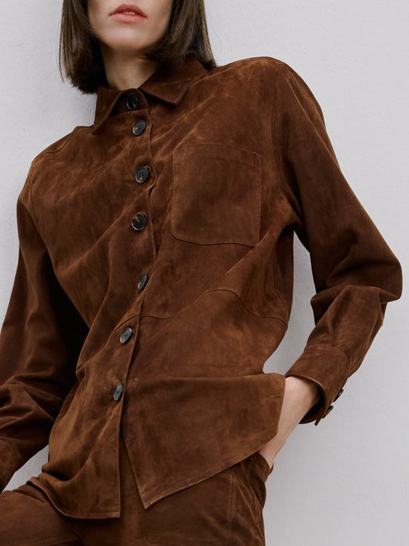 SUEDE SHIRT