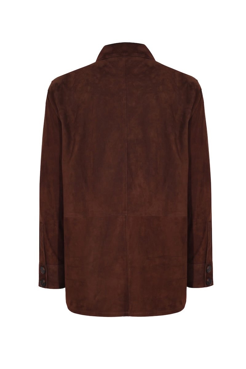 SUEDE SHIRT