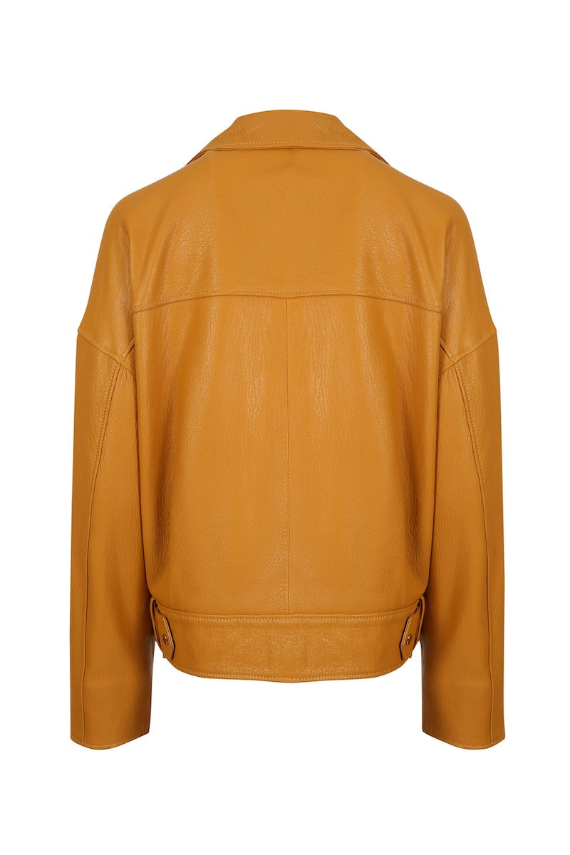 OVERSIZED LEATHER JACKET